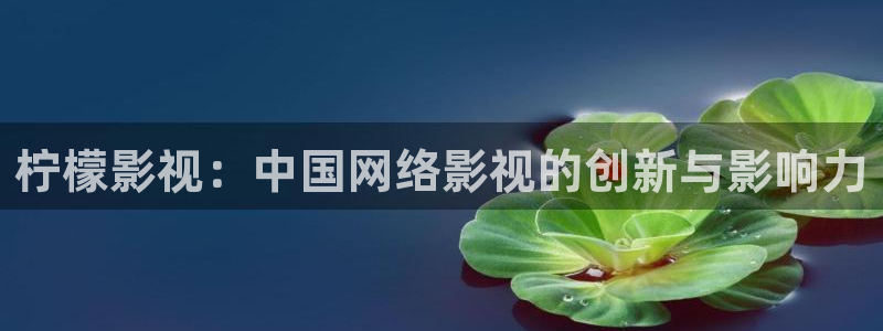 奇优影院手机版登录入口：柠檬影视：中国网络影视的创新与影响力