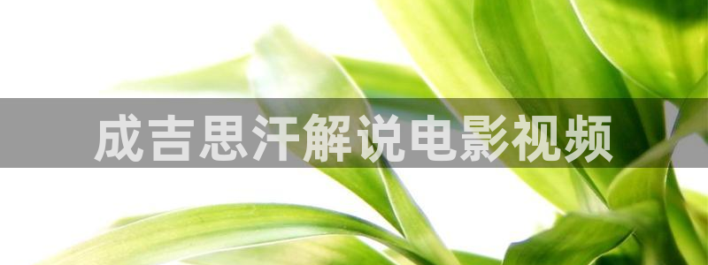 奇优影视手机版免费高清电影在线看：成吉思汗解说电影视频
