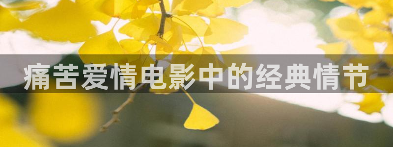 奇优影院视频在线观看：痛苦爱情电影中的经典情节