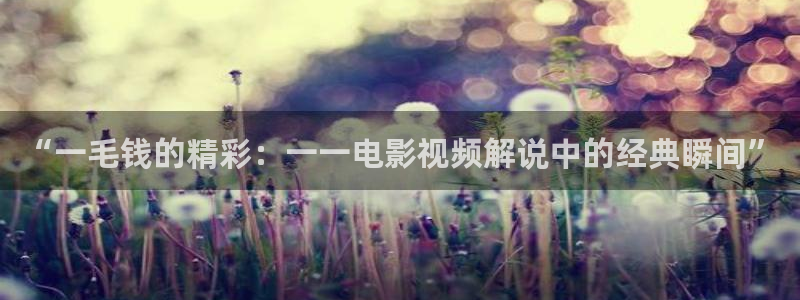 奇优影视手机版免费高清电影在线：“一毛钱的精彩：一一电影视频解说中的经典瞬间”